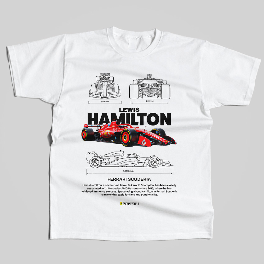 Formula 1 Ferrari Hamilton T-Shirt