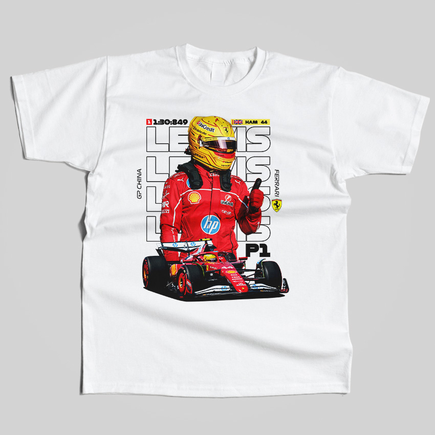 Formula 1 Ferrari Lewis Hamilton T-Shirt