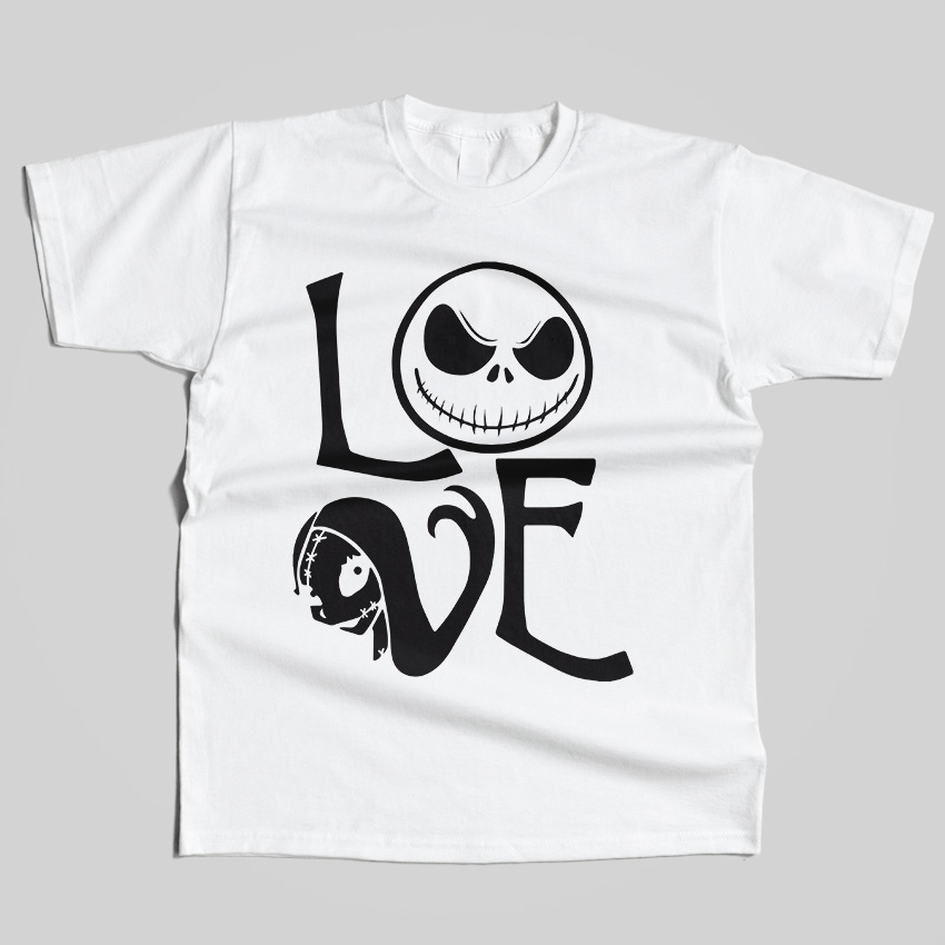 Love Jack The Nightmare Before Christmas T-Shirt