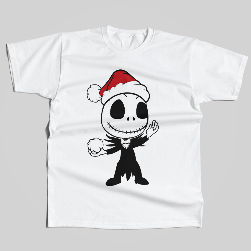 Santa Jack The Nightmare Before Christmas T-Shirt