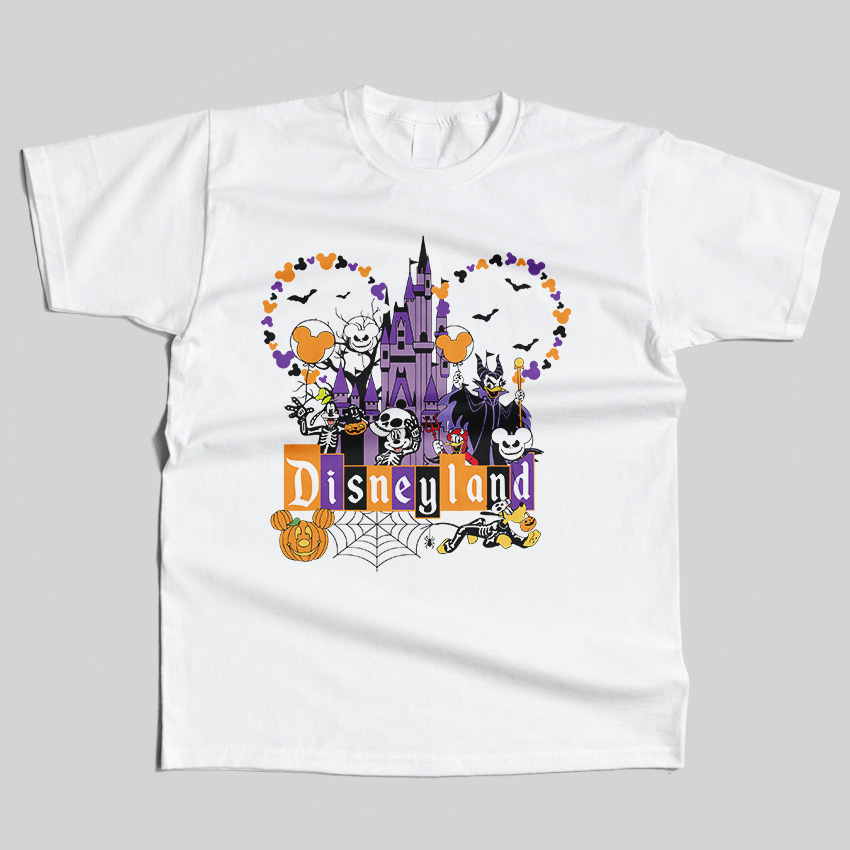 Halloween Disney Castle T-Shirt