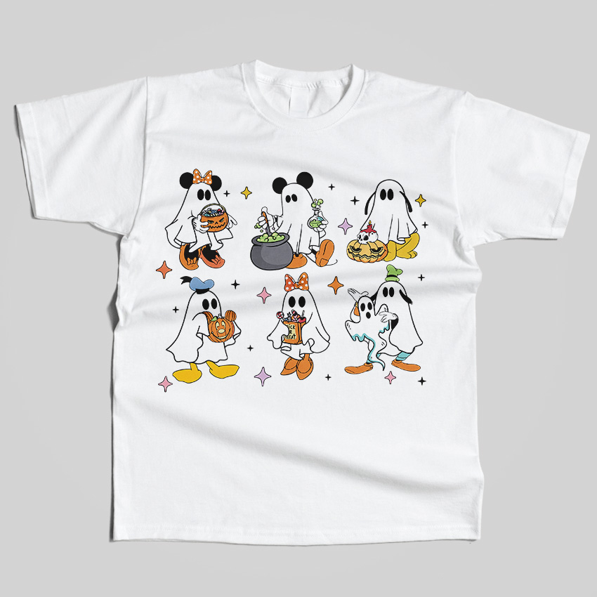 Personajes Disney de Fantasma T-Shirt