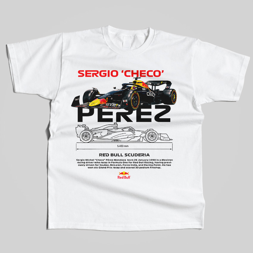 Formula 1 Sergio Perez Red Bull T-Shirt