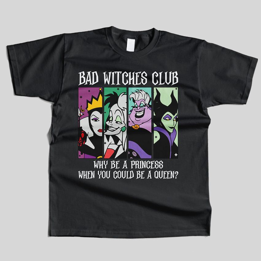 Disney Bad Witches Club T-Shirt