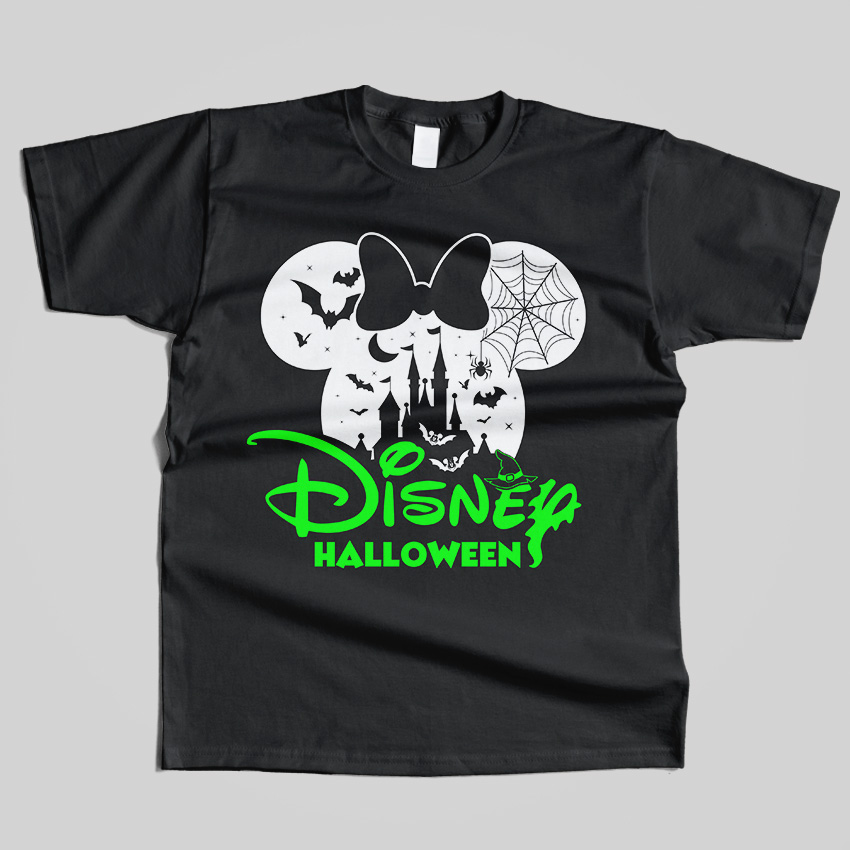 Disney Halloween Silueta Minnie T-Shirt