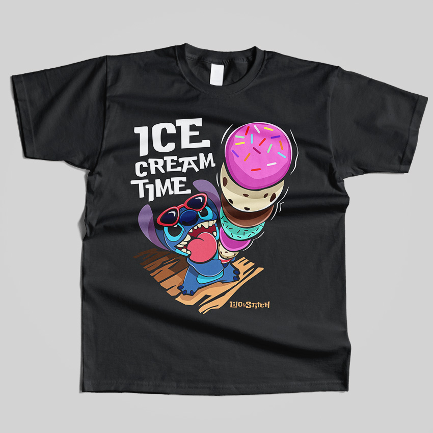 Stitch Ice Cream Time T-Shirt